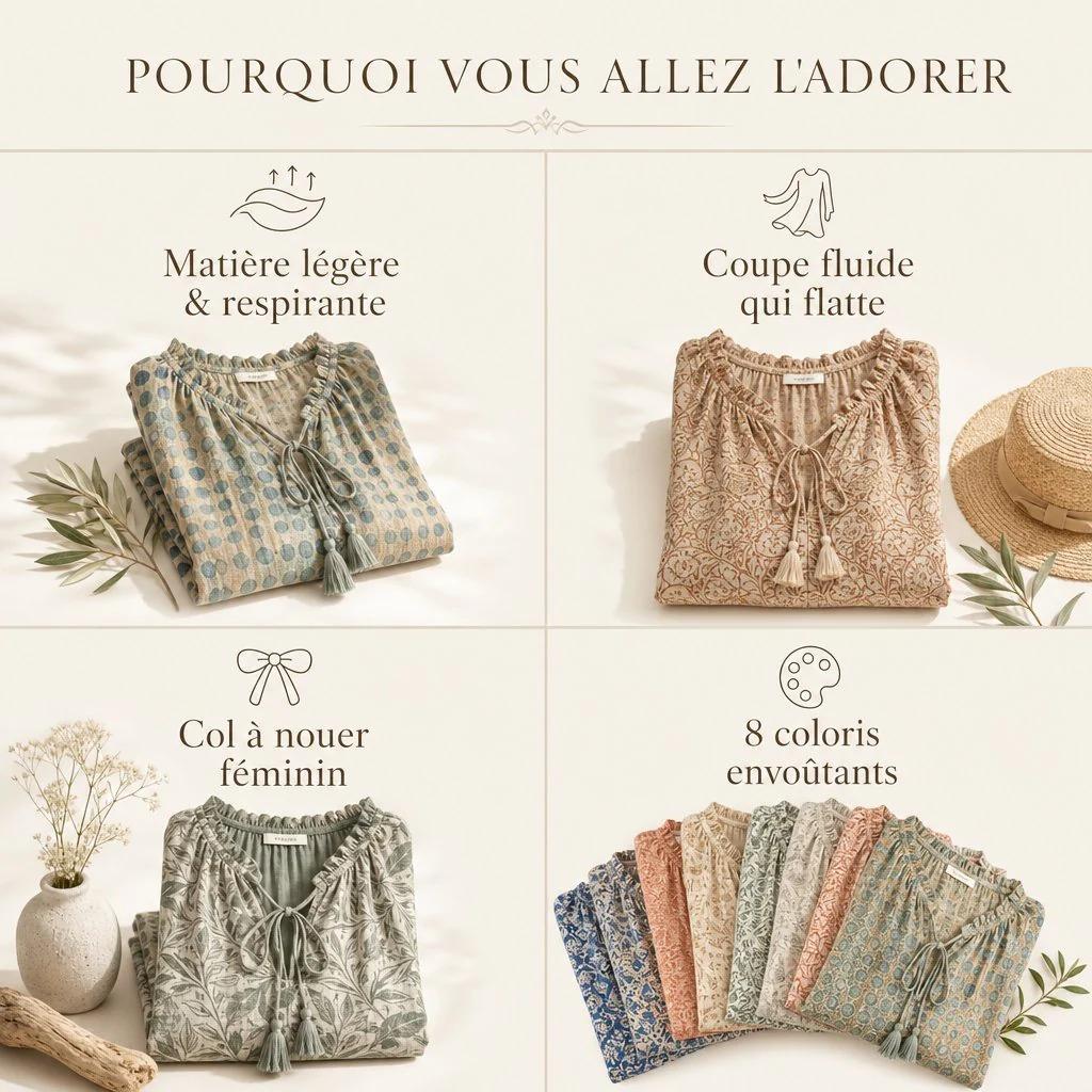 Chemise Femme I Bohême Chic