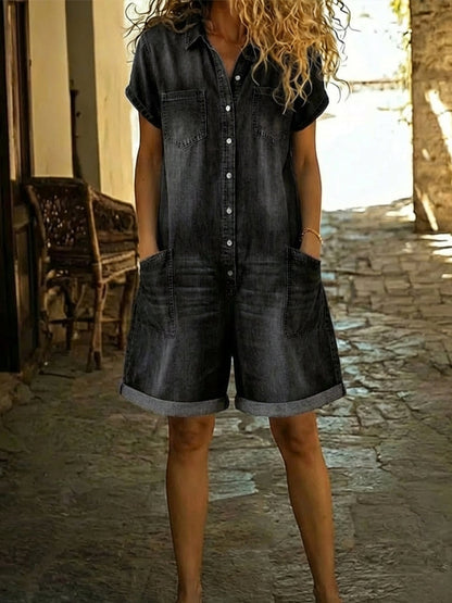 salopette femme noire